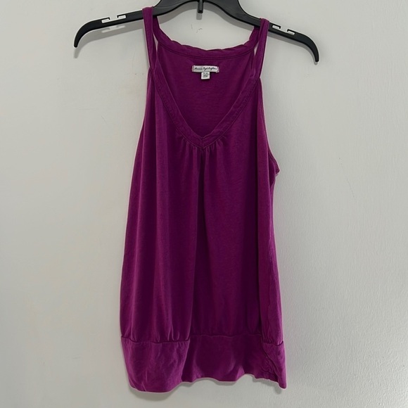 American Eagle Outfitters Purple Tank Top - Picture 1 of 7